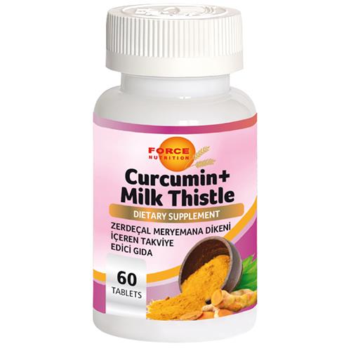 Force Nutrition Curcumin Milk Thistle 60 Tablet