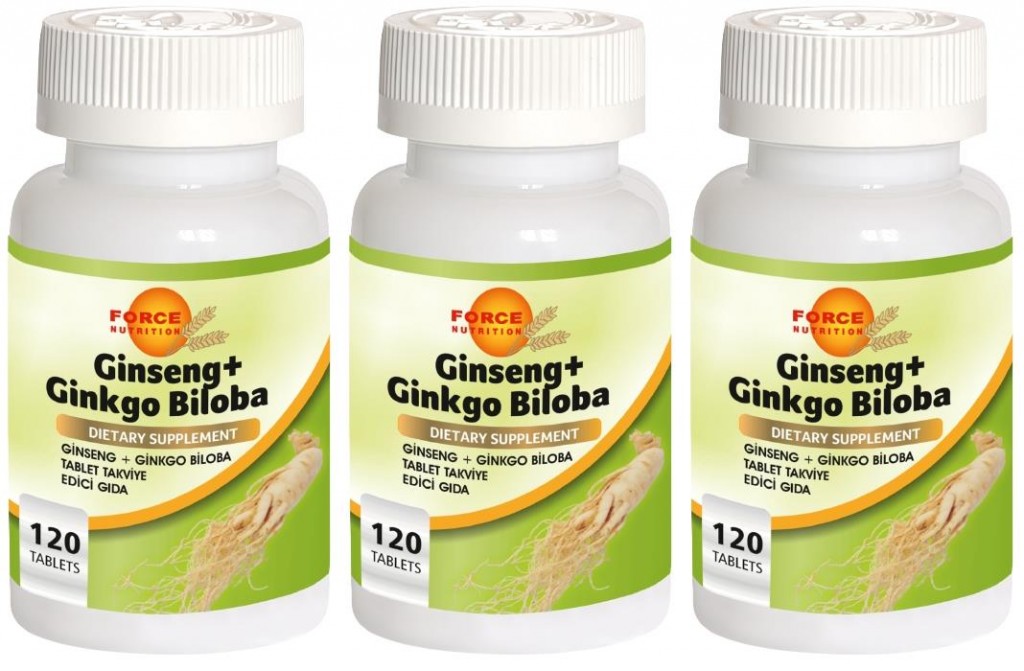 Force Nutrition Ginseng Ginkgo Biloba 3X120 Tablet