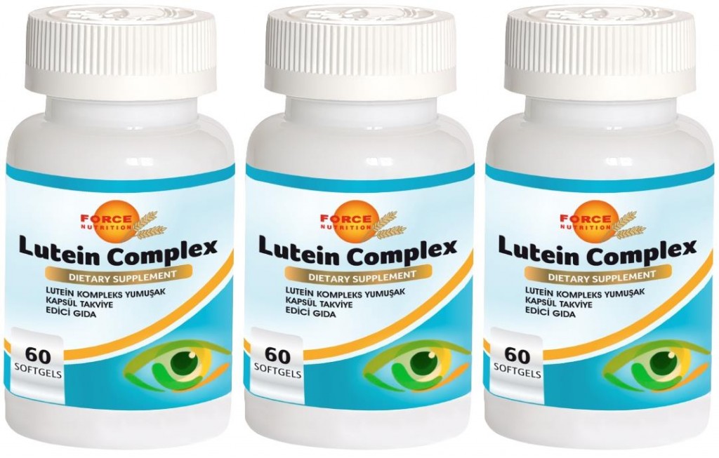 Force Nutrition Lutein Complex 3X60 Yumuşak Kapsül Zeaksantin Vitamin A-C-E