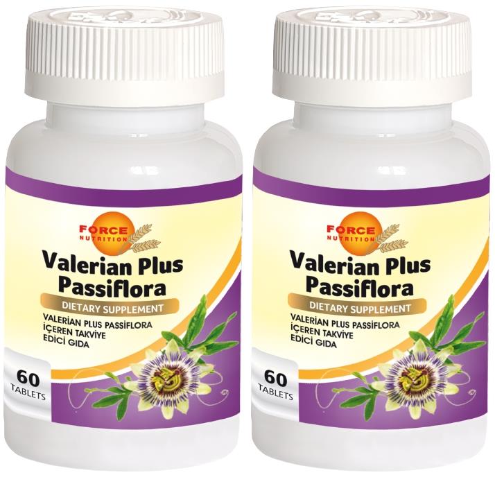Force Nutrition Valerian Plus Passiflora 2X60 Tablet