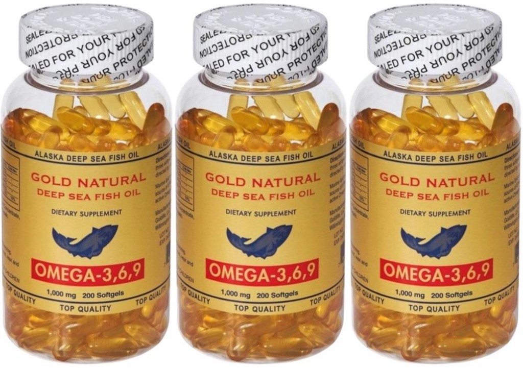 Gold Natural Balık Yağı Omega 3-6-9 1000 Mg 3X200 Softgel