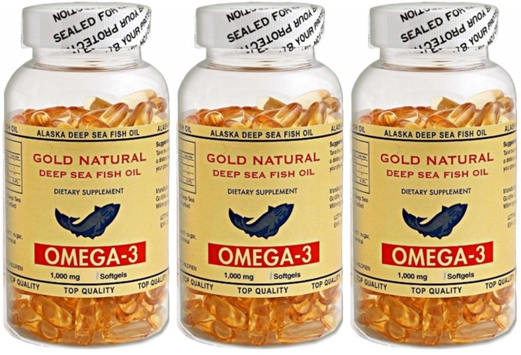 Gold Natural Omega 3 1000 Mg Balık Yağı 3X100 Softgel