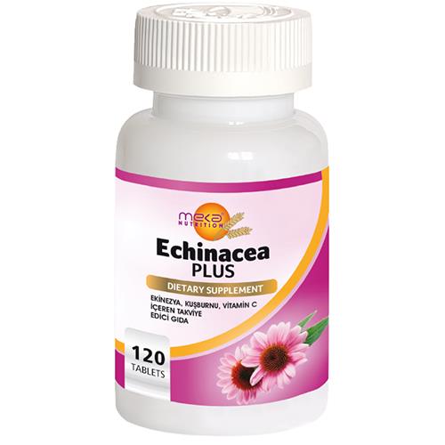 Meka Nutrition Ekinezya Plus 120 Tablet Echinacea Kuşburnu Vitamin C Vitamini