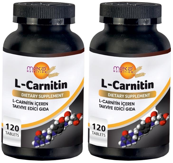 Meka Nutrition L-Carnitine 1000 Mg 2X120 Tablet L-Karnitin