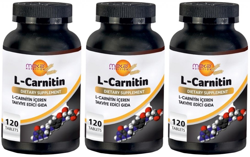 Meka Nutrition L-Karnitin 1000 Mg 3X120 Tablet L-Carnitine