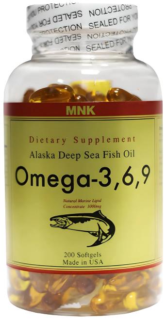 Mnk Balık Yağı Omega 3-6-9 1000 Mg 200 Softgel