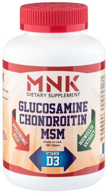 Mnk Glukozamin Kondroitin Msm 180 Tablet
