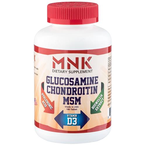 Mnk Glukozamin Kondroitin Msm 180 Tablet Akgünlük Hyaluronik Asit D Vitamini