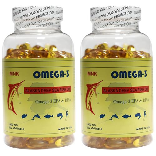 Mnk Omega 3 1000 Mg Balık Yağı 2X200 Softgel