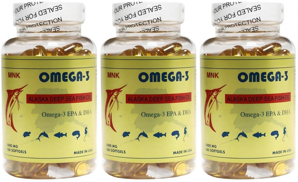 Mnk Omega 3 1000 Mg Balık Yağı 3X100 Softgel