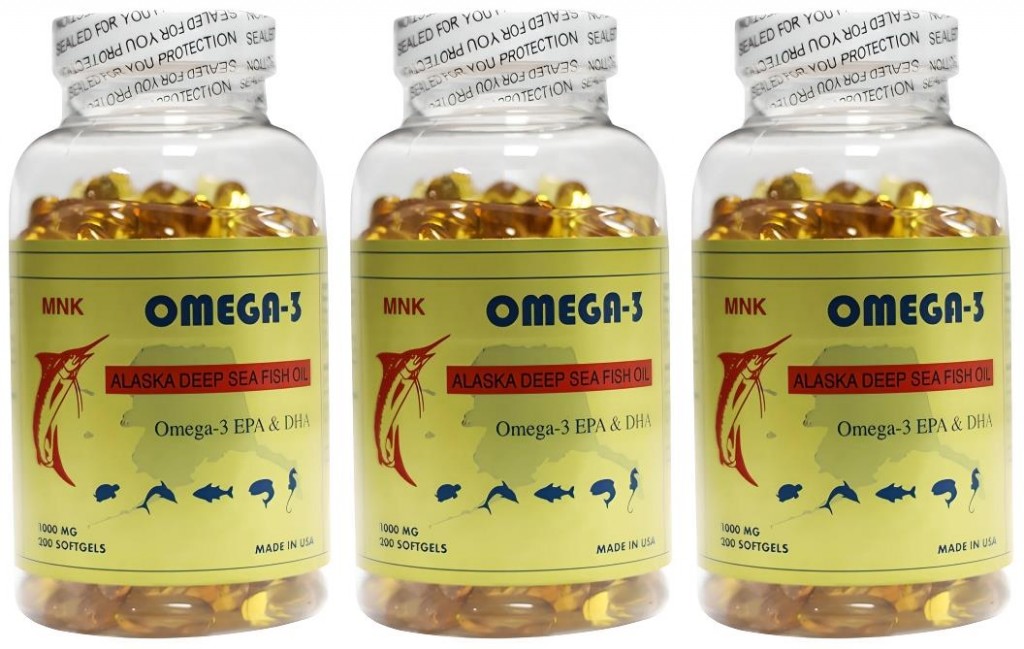 Mnk Omega 3 1000 Mg Balık Yağı 3X200 Softgel
