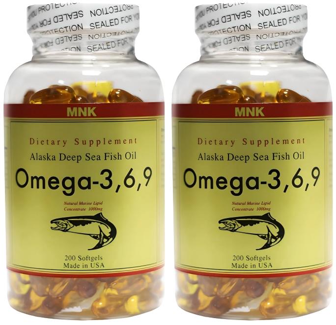 Mnk Omega 3-6-9 1000 Mg Balık Yağı 2X200 Softgel