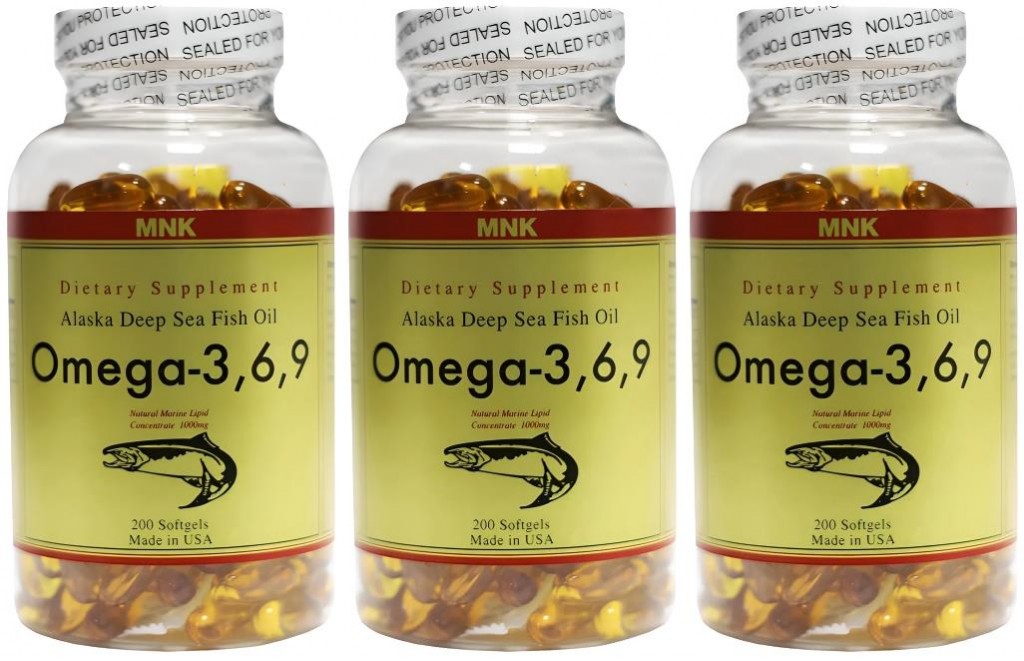 Mnk Omega 3-6-9 1000 Mg Balık Yağı 3X200 Softgel
