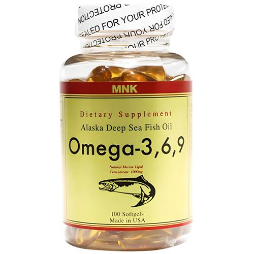 Mnk Omega 3-6-9 Balık Yağı 1000 Mg 100 Softgel