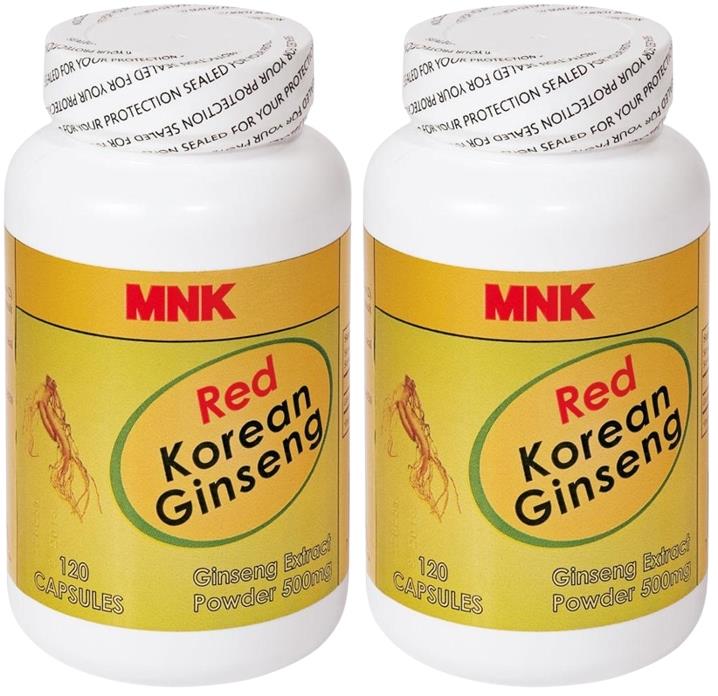 Mnk Red Korean Ginseng 2X120 Kapsül Kırmızı Kore Ginsengi