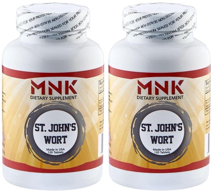 Mnk St John's Wort 400 Mg 2X120 Tablet Sarı Kantaron
