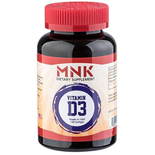 Mnk Vitamin D3 Vitamini 120 Softgel