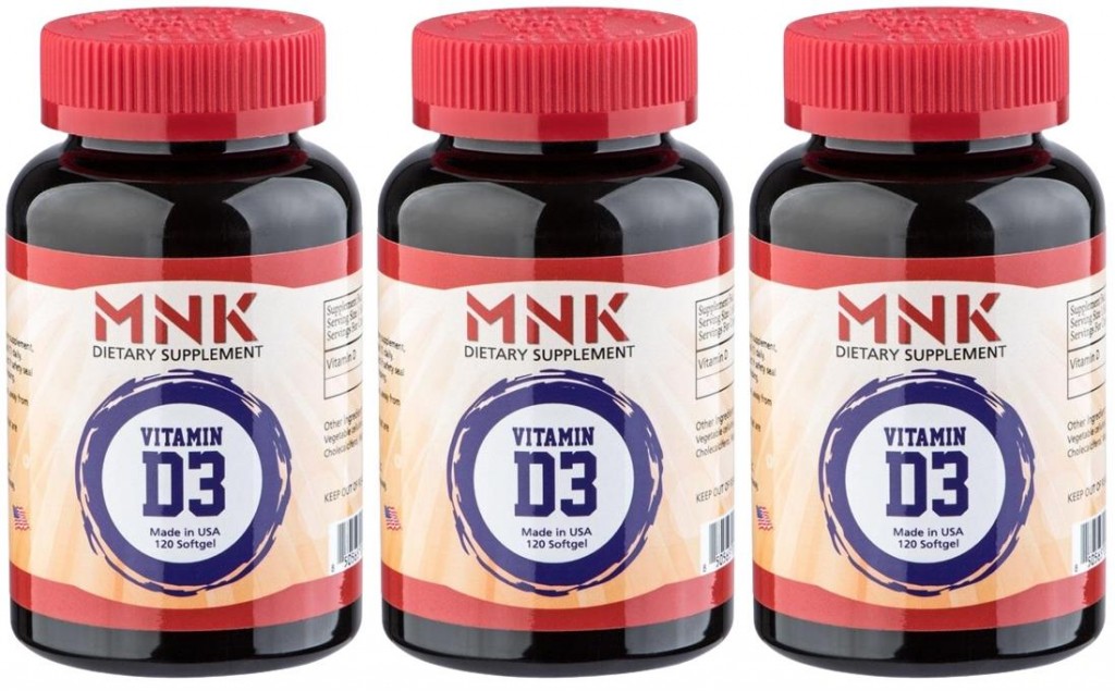 Mnk Vitamin D3 Vitamini 3X120 Softgel