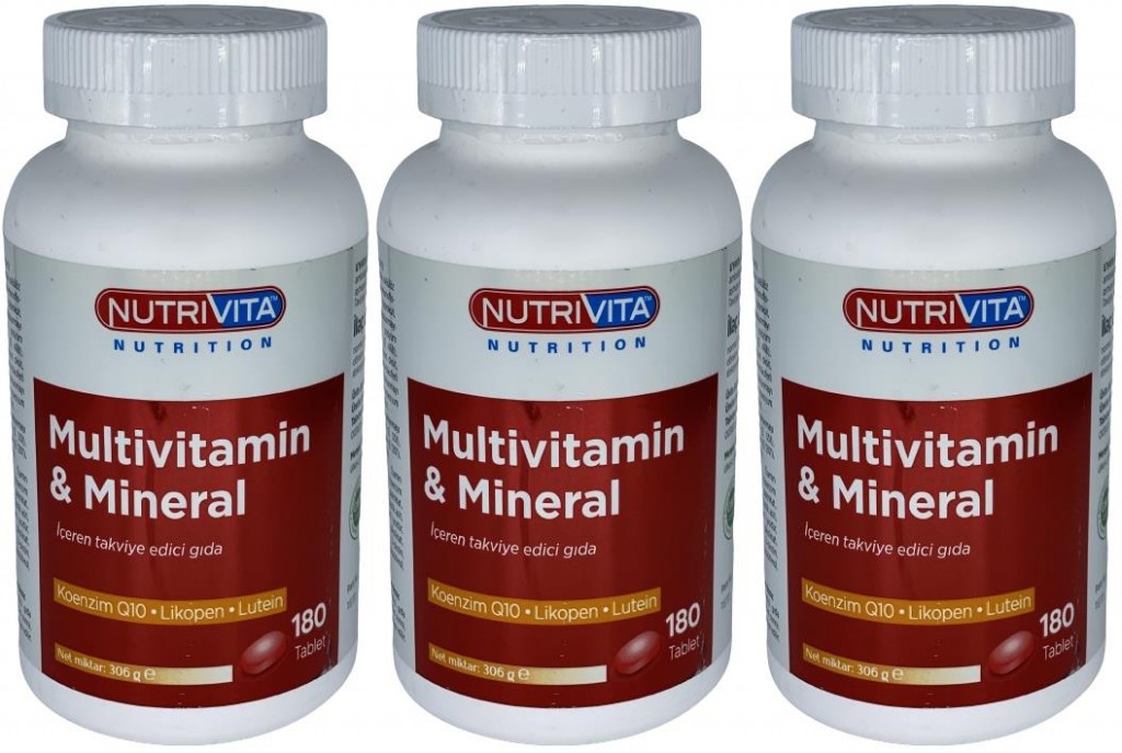 Nutrivita Nutrition Multivitamin Mineral 3X180 Tablet