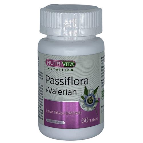 Nutrivita Nutrition Passiflora Valerian 60 Tablet Kedi Otu