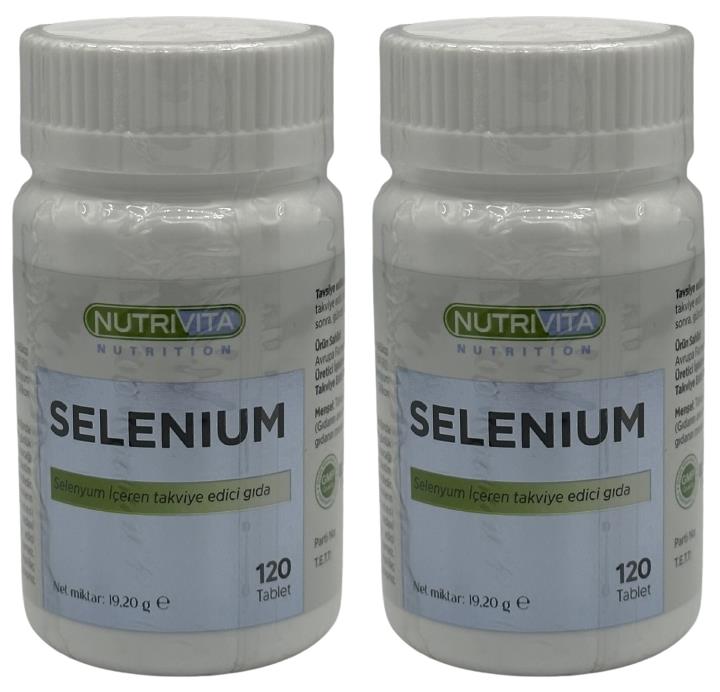 Nutrivita Nutrition Selenium 200 Mcg Selenyum 2X120 Tablet