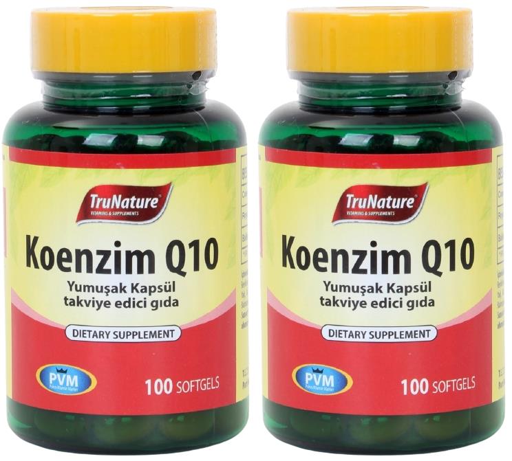 Trunature Coenzyme Q10 2X100 Softgel Koenzim Royal Jelly Omega 3