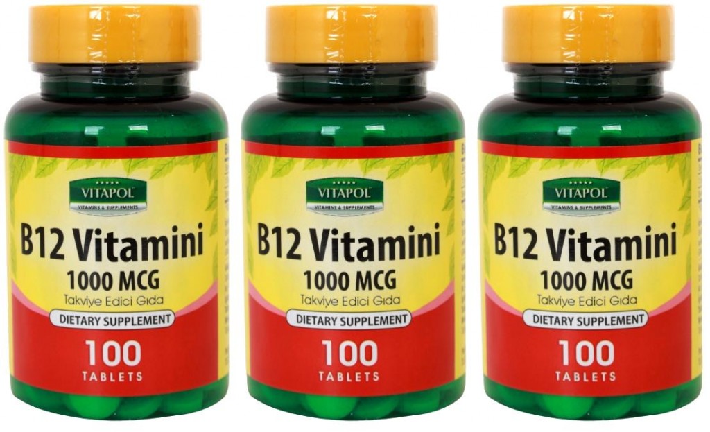 Vitapol B12 Vitamini 1000 Mcg 3X100 Tablet
