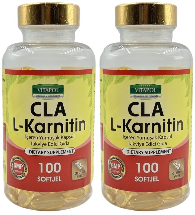 Vitapol Cla L-Carnitine 2X100 Softgel L-Karnitin