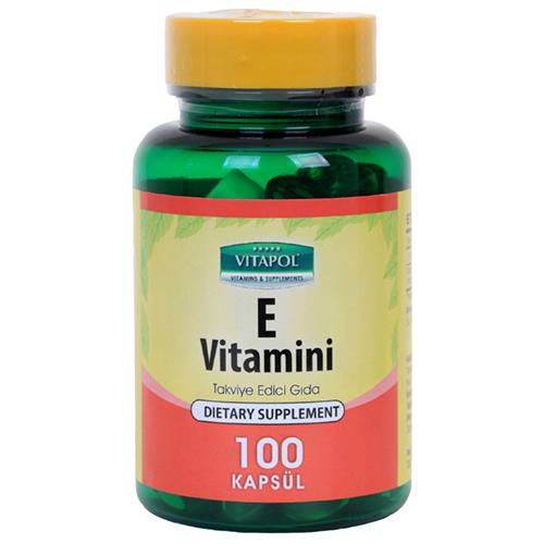 Vitapol Vitamin E Vitamini 400 Iu 268 Mg 100 Kapsül