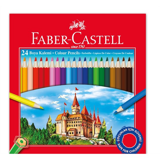 Faber Castell 24'Lü Kuru Boya