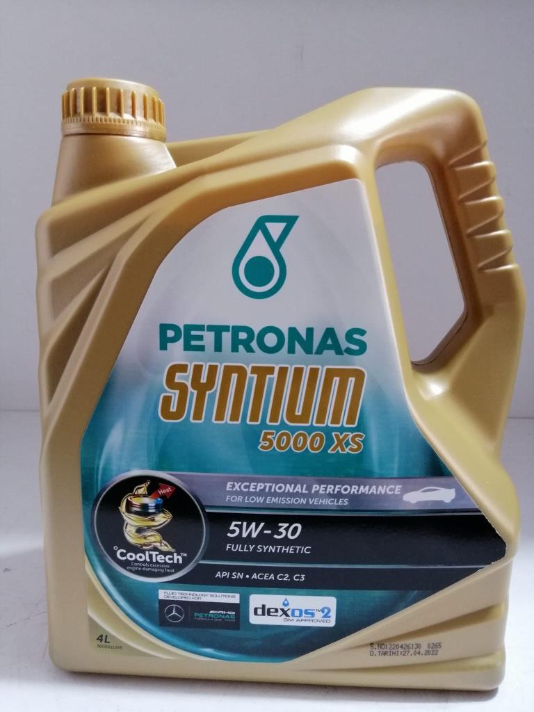 Petronas Syntinum 5000 Xs (Parti̇kül/Dpf) 5W-30 4 Lt Üretim:2023