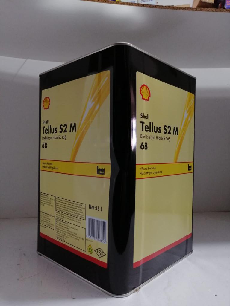 Shell Hi̇droli̇k Yaği Tellus 68 S2M 16 Litre