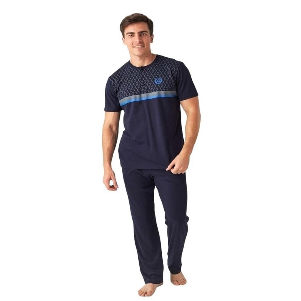 Mod Collection 3 Parça Şortlu Kısa Kol Erkek Pijama Takım