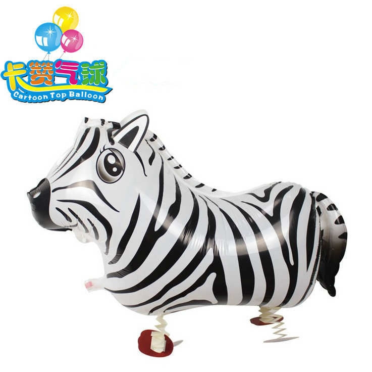 Folyo Balon Zebra Parti Süsleme Doğumgünüoyuncak