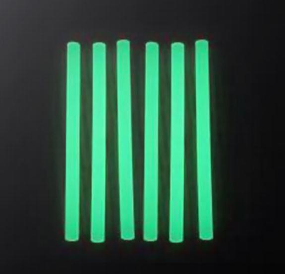 Mühür Mumu Çubuk Sıcak Tutkal 11X 200Mm 6 Lı Yeşil Fosforlu Renk