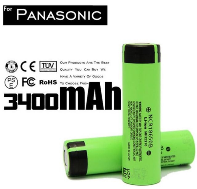 Panasonic Ncr18650B 3400Mah 3.7V Li-Lon Şarjlı Pil