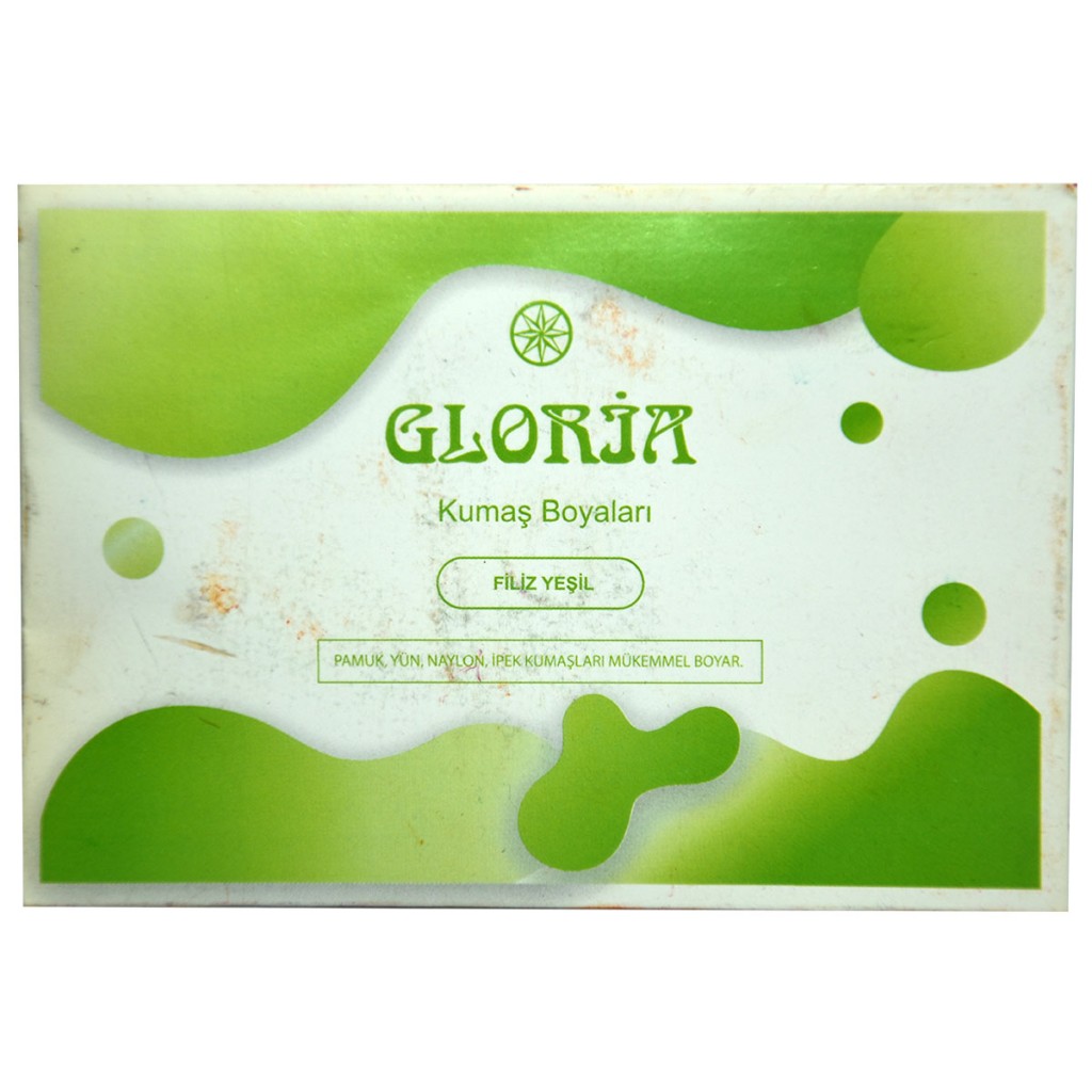 Gloria Kumaş Boyası Filiz Yeşil 10 Gr Paket