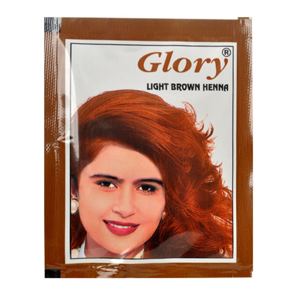 Glory Açık Kahverengi Hint Kınası (Light Brown Henna) 10 Gr Paket