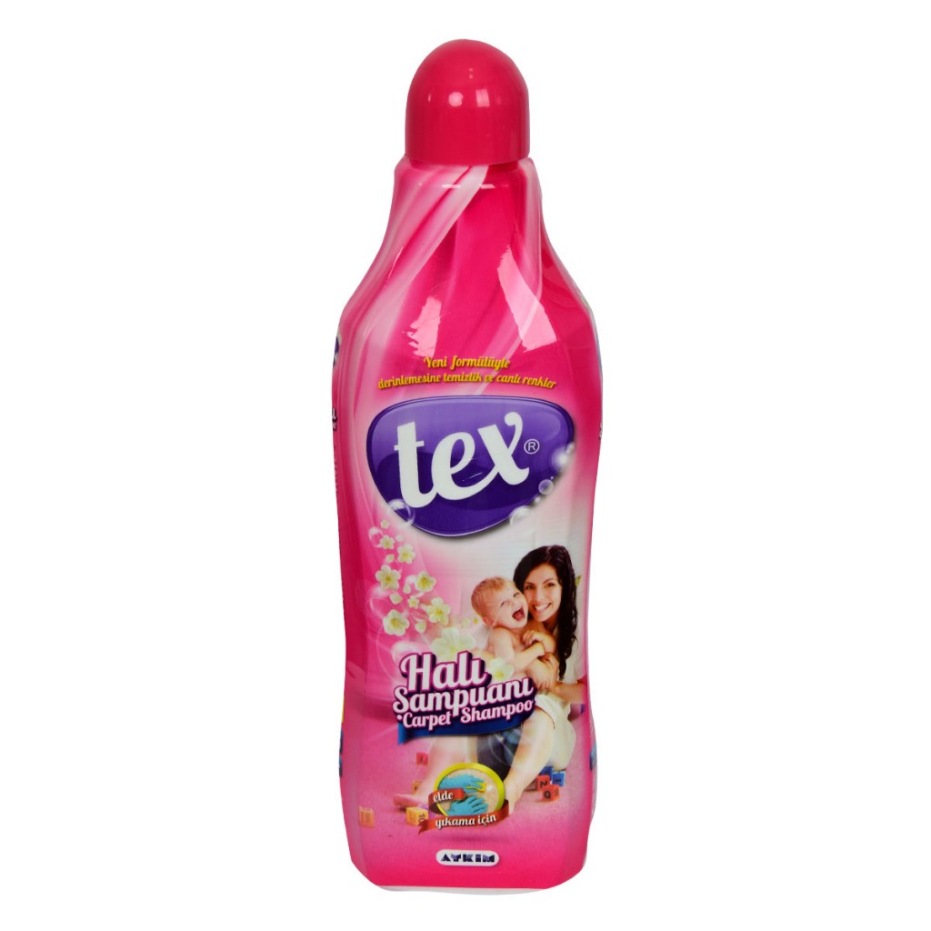Tex Halı Şampuanı Elde Yıkama Parfümlü 1000 Ml