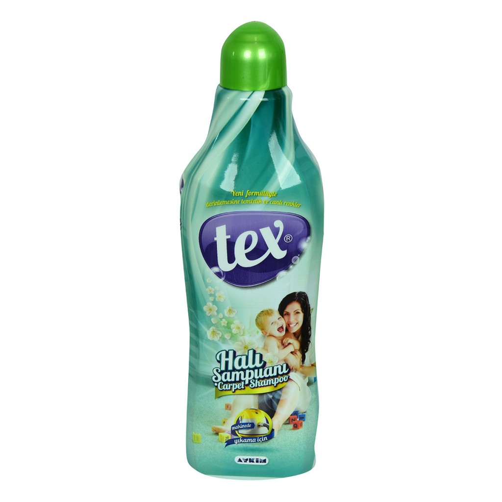 Tex Halı Şampuanı Matik Makinada Yıkama Parfümlü 1000 Ml