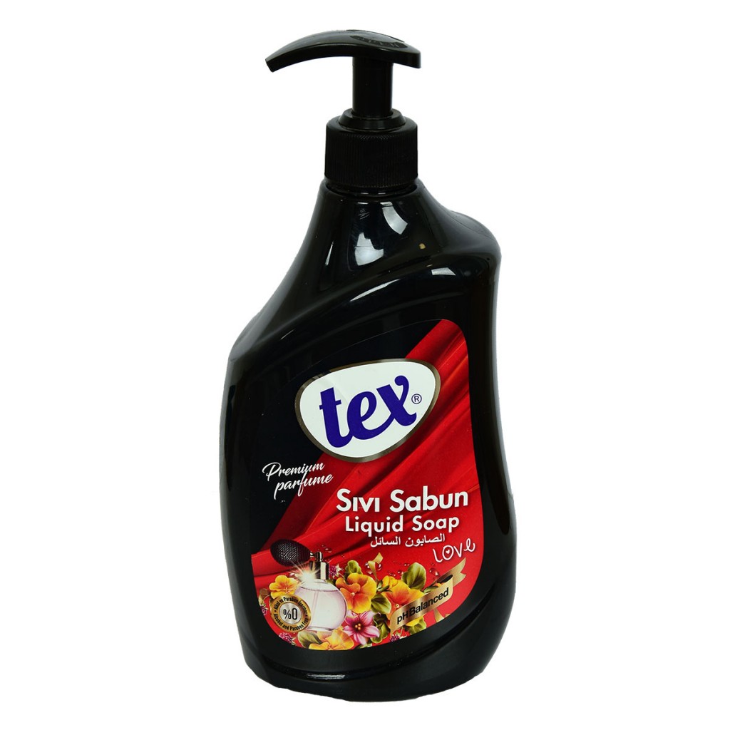 Tex Sıvı El Sabunu Love Premium Parfüm Alkol Ve Paraben İçermez 750 Ml