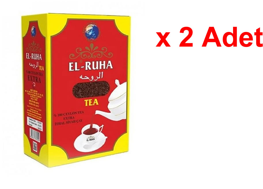 El-Ruha Seylan Çayı 2 X 800 Gr