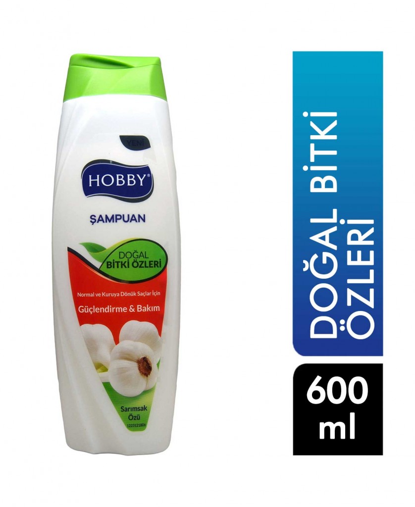 Hobby Sarımsak Özlü Şampuan 600 Ml