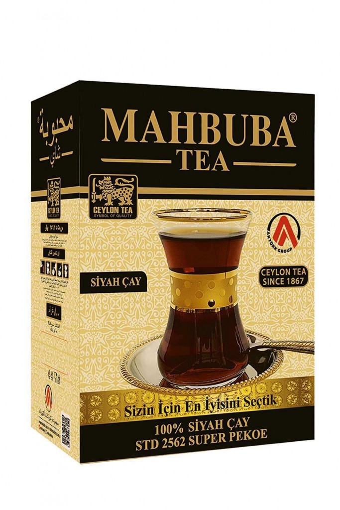 Mahbuba Tea Siyah Kaçak Çay 800 Gr