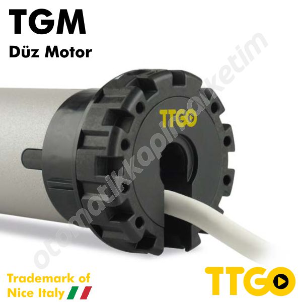 Nice Ttgo Tüp Motor 30 Nm - 17 Rpm - Standart Motor