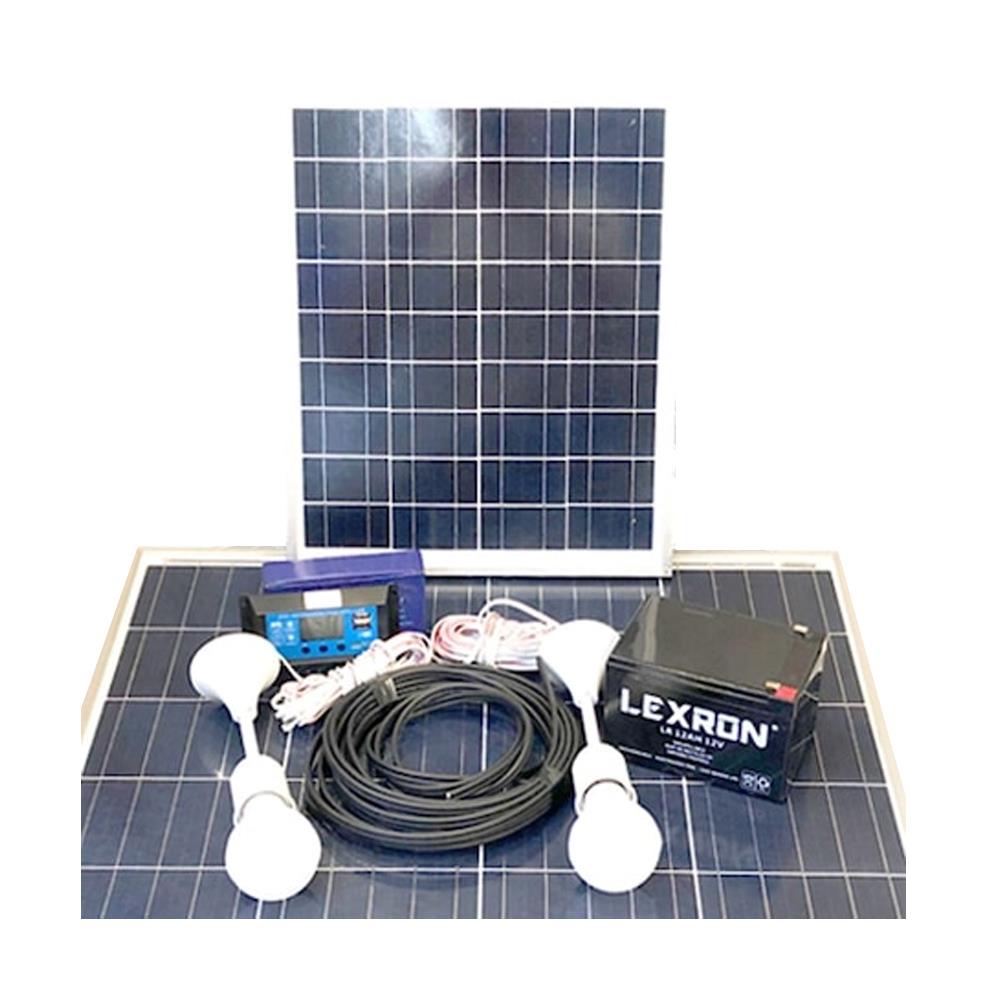 20 Watt Güneş Paneli Aydınlatma Paketi Solar Paket