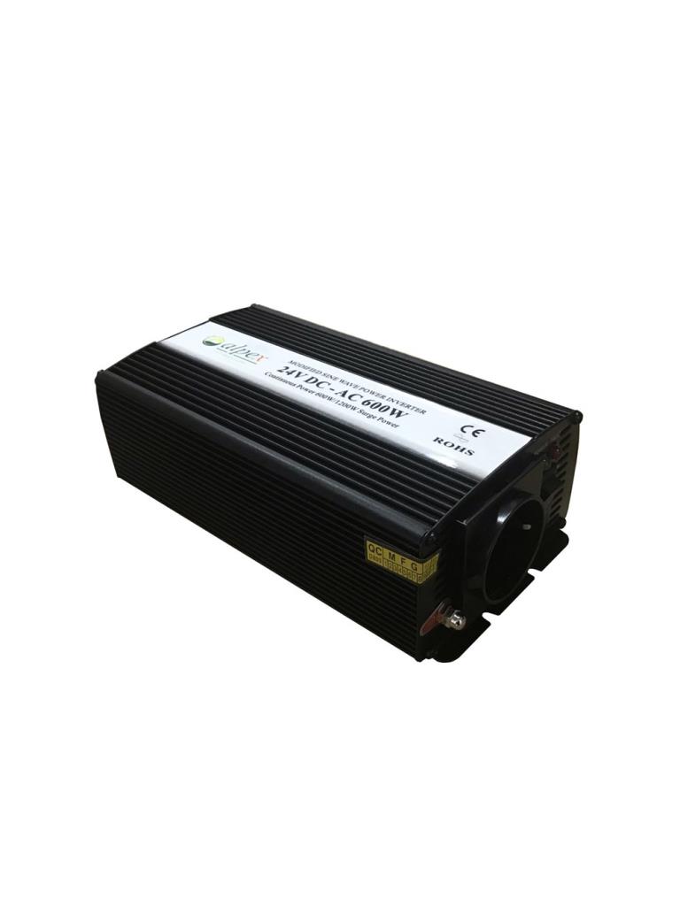 Alpex 600 Watt 24 Volt Modi̇fi̇ye Si̇nüs İnverter