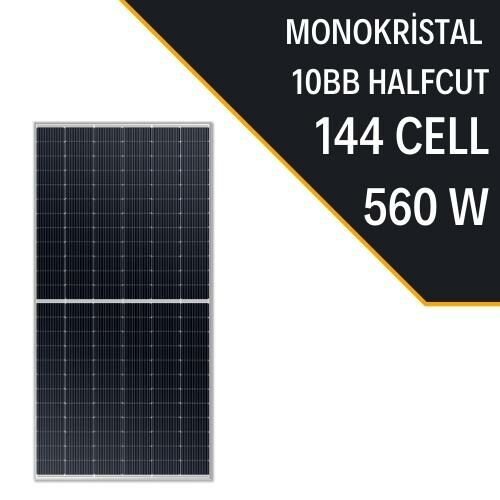 Lexron 560W 10Bb Half Cut Monokrıstal Güneş Paneli