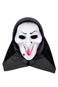 Cadilar Bayrami Halloween Beyaz Ekonomi̇k Cadi Maske