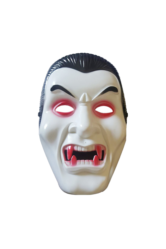 Cadilar Bayrami Halloween Beyaz Ekonomi̇k Vampi̇r Maske